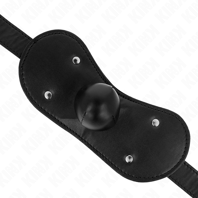 KINK - MASK BUCKLES BALL GAG WITH ADJUSTABLE LOCK 42-60 CM