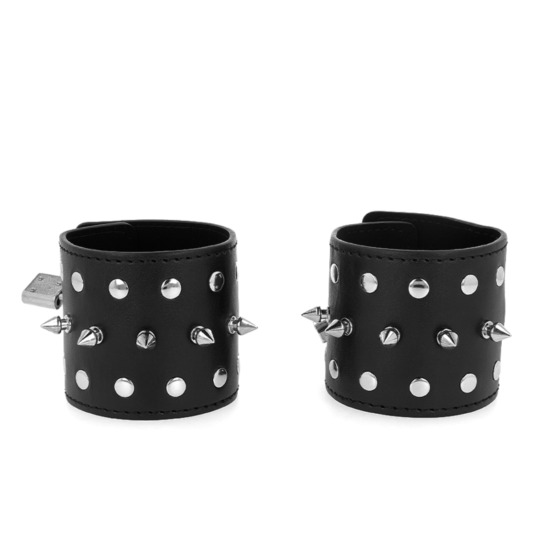 KINK - PUNK WRISTWEAR WITH SPIKES 25 X 6 CM