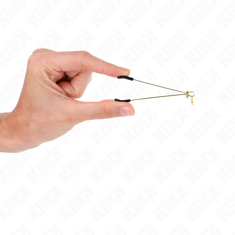 KINK - PINZAS PARA PEZONES ORO FINO 7 CM