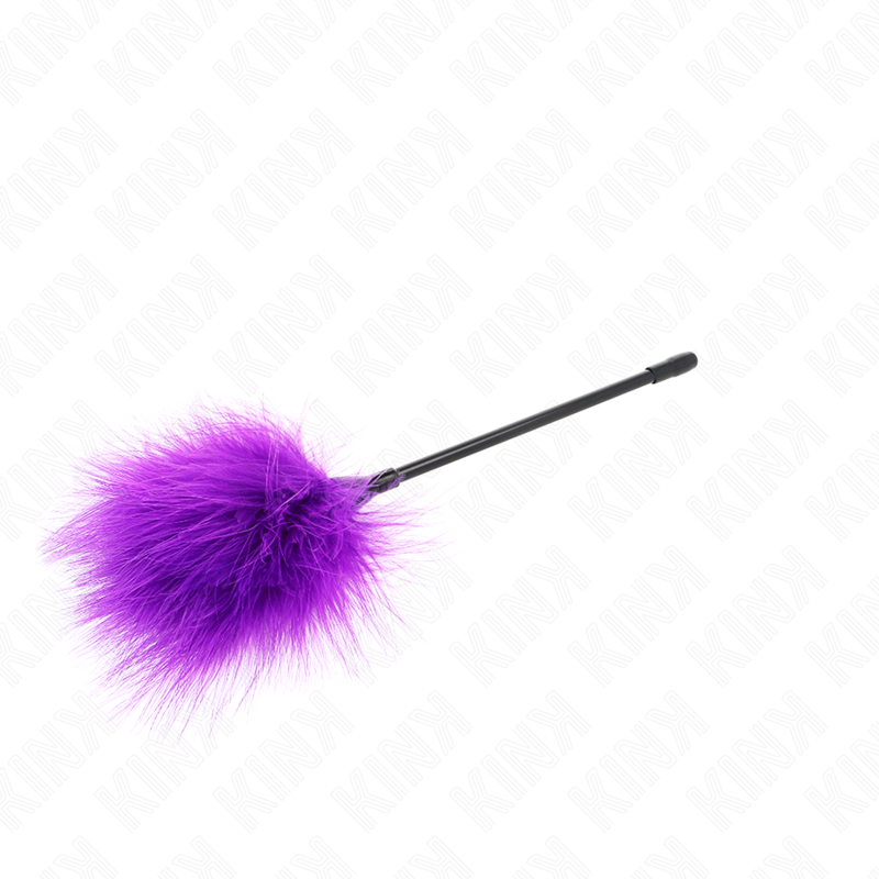 KINK - PLUMAS VIOLADAS DE COSQUILLAS UTILIZADAS PARA EL KIT BONDAGE DE 27 CM