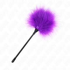 KINK - PLUMAS VIOLADAS DE COSQUILLAS UTILIZADAS PARA EL KIT BONDAGE DE 27 CM