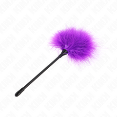 KINK - PLUMAS VIOLADAS DE COSQUILLAS UTILIZADAS PARA EL KIT BONDAGE DE 27 CM