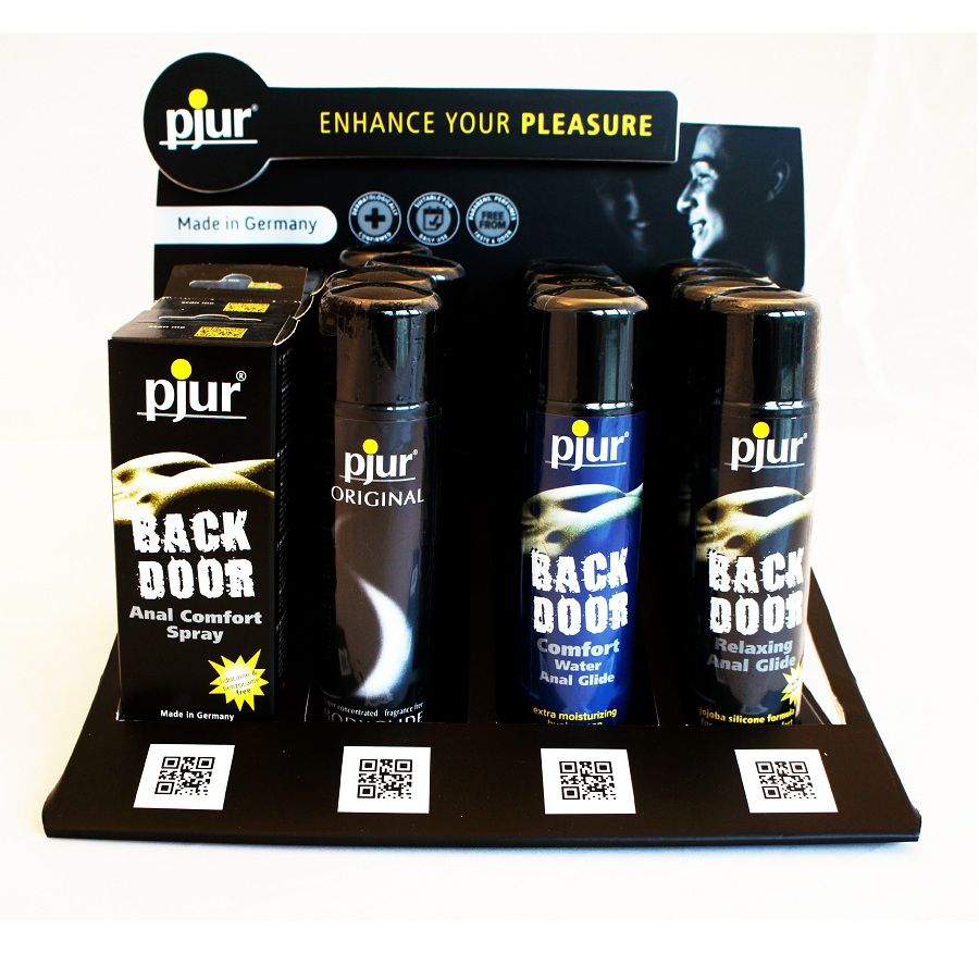 PJUR DISPLAY VERSION BLACK CARDBOARD 16 CANS -- NOT FOR SALE --