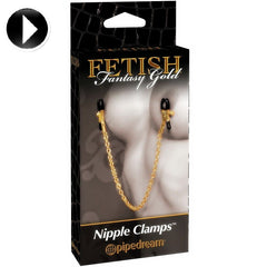 FETISH FANTASY GOLD - METAL CLAMPS