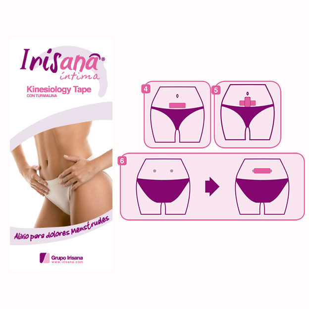 IRISANA - SELF-ADHESIVE TAPE FOR MENSTRUAL PAIN 