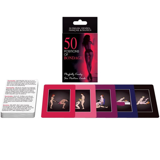 KHEPER GAMES - 50 POSITIONS DE CARTES BONDAGE