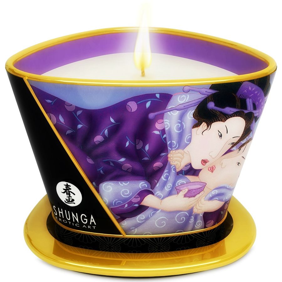 SHUNGA - MINI CANDLE CARESS MASSAGE CANDLE EXOTIC FRUITS 170 ML