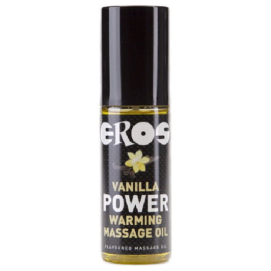 HUILE DE MASSAGE EROS POWER LINE - POWER WARMING 100 ML