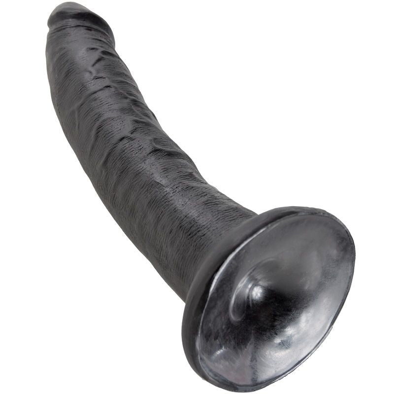 KING COCK - 7 DILDO NEGRO 17,8 CM