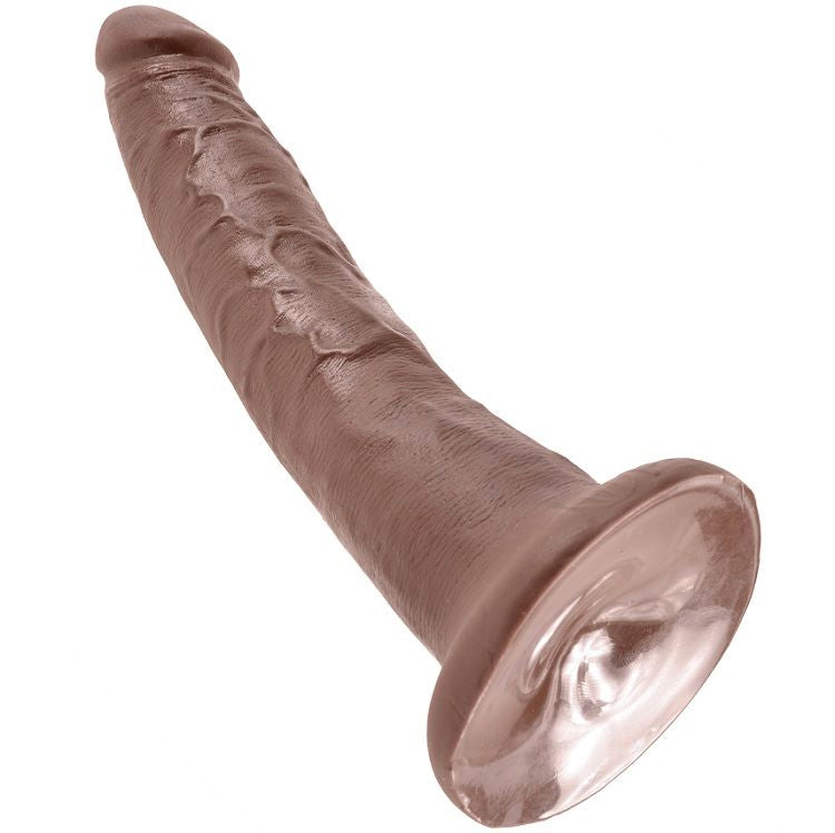 KING COCK - DILDO 7 CHOCOLATE 17.8 CM