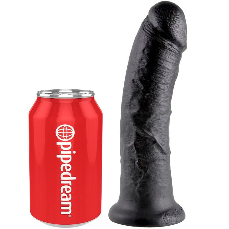 KING COCK - 8 DILDO NEGRO 20,3 CM