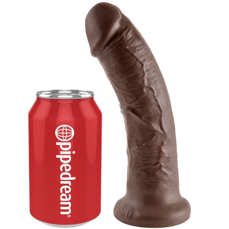 KING COCK - 8 BROWN DILDO 20.3 CM