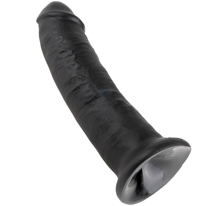 KING COCK - 9 BLACK DILDO 22.9 CM