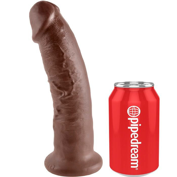 KING COCK - 9 BROWN DILDO 22.9 CM