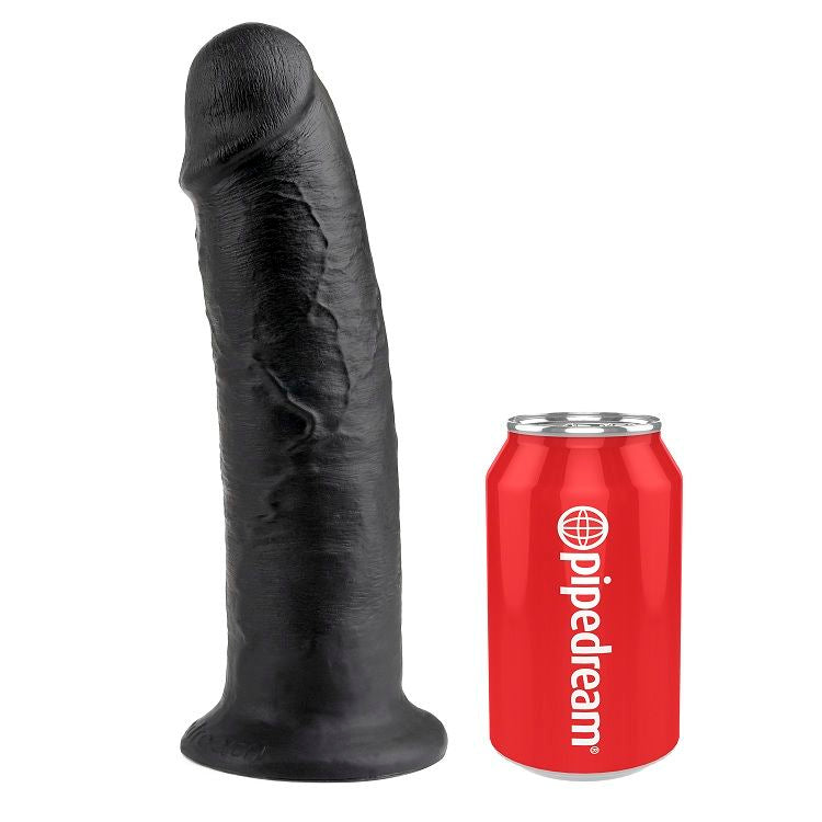 KING COCK - 10 DILDO NEGRO 25 CM