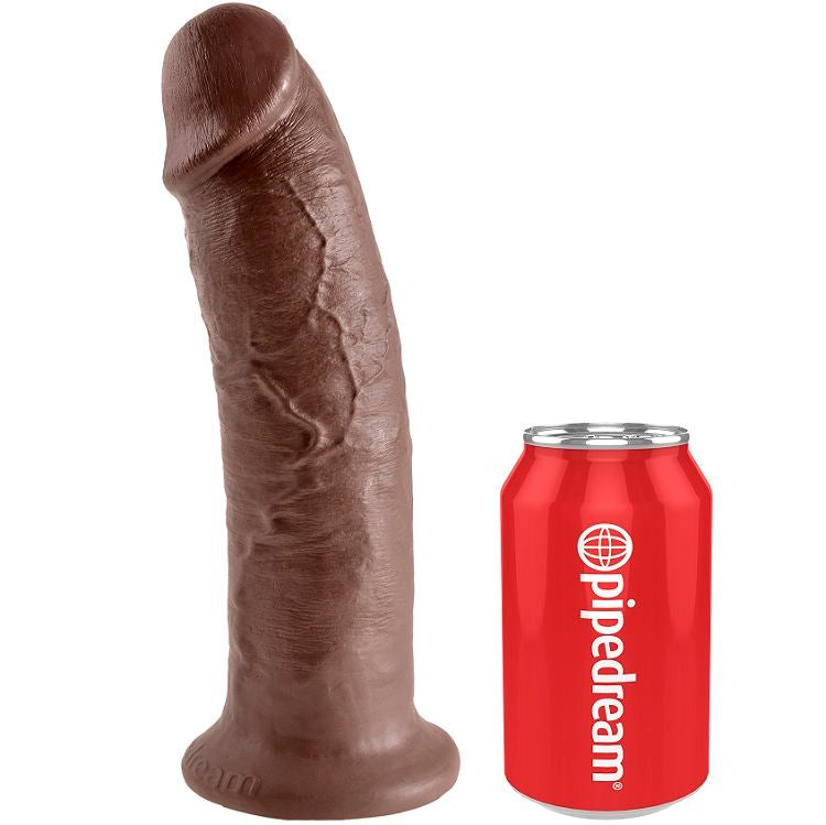 KING COCK - 10 BROWN DILDO 25.4 CM