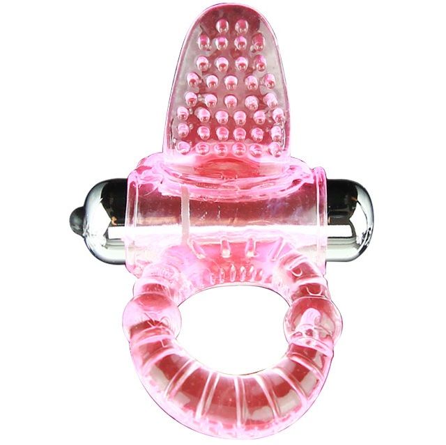 BAILE - PINK SWEET ABS VIBRATOR PENIS RING 10 RHYTHMS