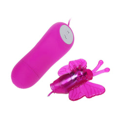 BAILE - LINDO VIBRADOR ESTIMULADOR MARIPOSA SECRETA 12V