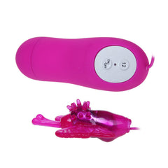 BAILE - LINDO VIBRADOR ESTIMULADOR MARIPOSA SECRETA 12V