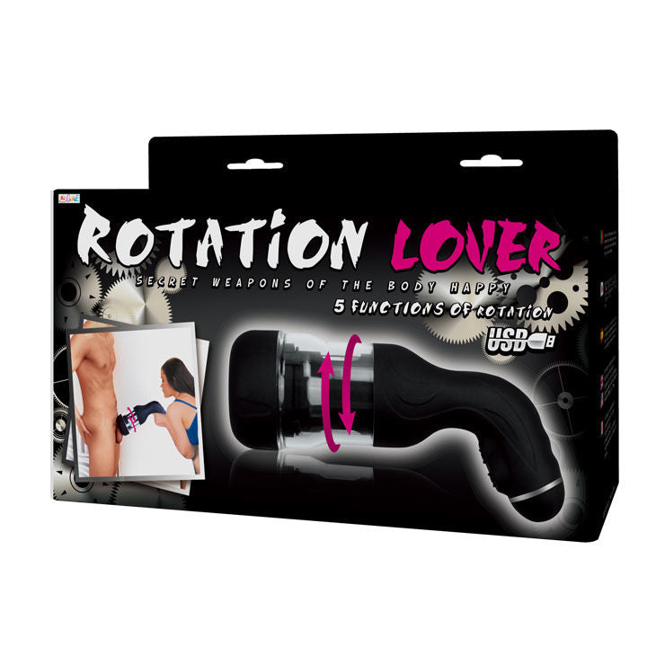 BAILE - MASTURBADOR LOVER ROTACIÓN AUTOMÁTICA 5V