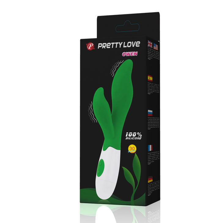 PRETTY LOVE - FLIRTATION VIBRADOR OWEN GREEN