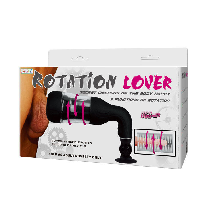 BAILE - AUTOMATIC MASTURBATOR ROTATION LOVER WITH SUPPORT