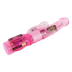 BAILE - MINI PINK RABBIT ROTATOR WITH SUPERSTIMULATOR