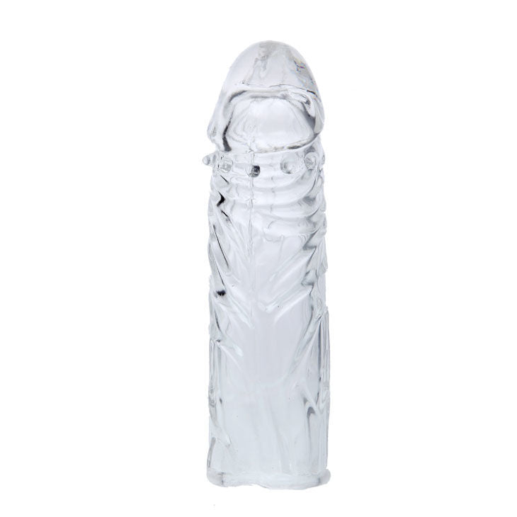 BAILE - FUNDA PENE SILICONA TRANSPARENTE 13 CM