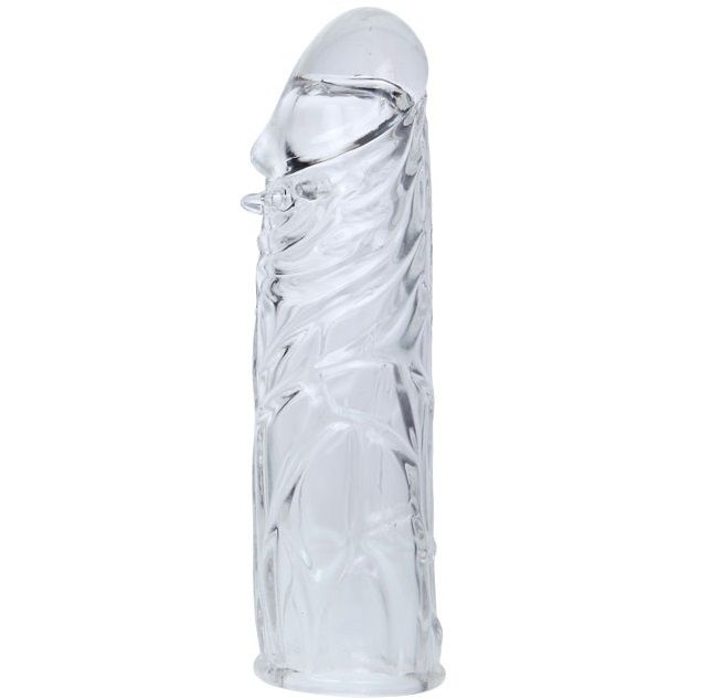 BAILE - FUNDA PENE SILICONA TRANSPARENTE 13 CM