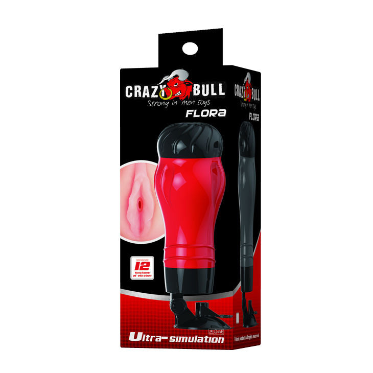 CRAZY BULL - FLORA VAGINA CON BASE MASTURBADORA