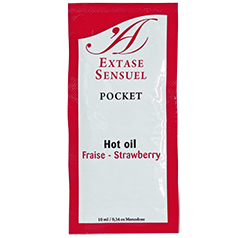 EXTASE SENSUAL - ACEITE ESTIMULANTE DE FRESA 10 ML