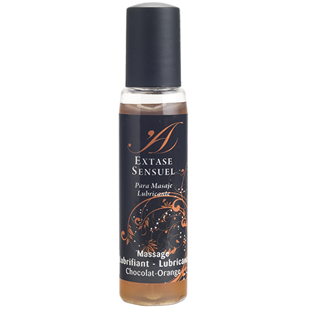 EXTASE SENSUAL - LUBRIFIANT DE VOYAGE CHOCOLAT & ORANGE 35 ML