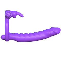 FANTASY C-RINGZ - CONEJO DOBLE VIBRADOR DE SILICONA