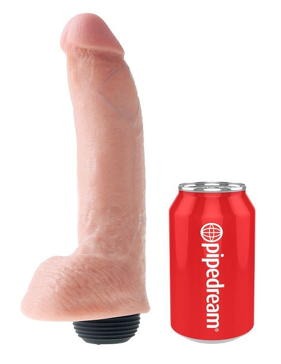 KING COCK - REALISTIC NATURAL EJACULATING PENIS 22.86 CM