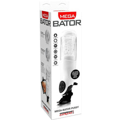 EXTREME TOYZ - PDX MEGA BATOR USB MASTURBATOR MALE VAGINA WHITE