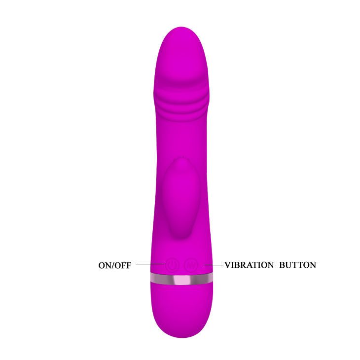 PRETTY LOVE - COQUETO VIBRADOR CON CONEJO DAVID