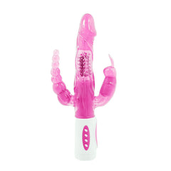 BAILE - ROTADOR VIBRADOR TRIPLE PRETTY BUNNY