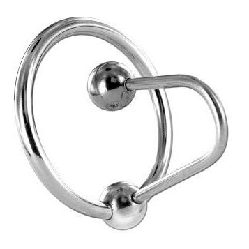 METAL DURO - ANILLO DE CRISTAL CON TAPÓN