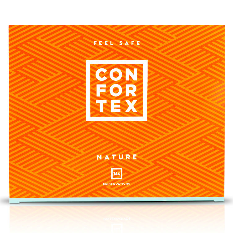 CONFORTEX - CONDÓN NATURE CAJA 144 UNIDADES