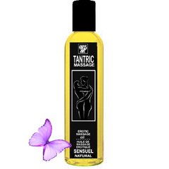 EROS-ART - ACEITE DE MASAJE TÁNTRICO NATURAL Y AFRODISIACO NEUTRO 200 ML