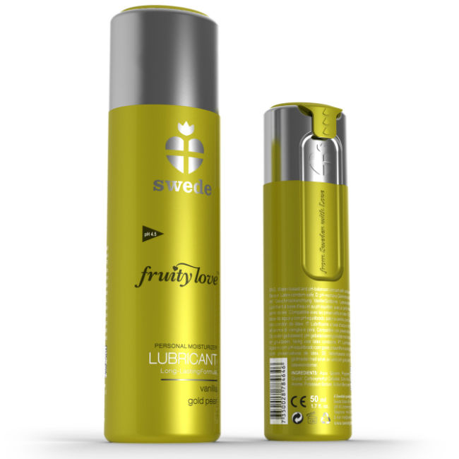 SUECIA - LUBRICANTE FRUITY LOVE VAINILLA O PERA 50 ML