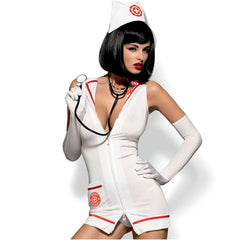 OBSESSIVE - URGENCY DRESS WITH STETHOSCOPE S/M 