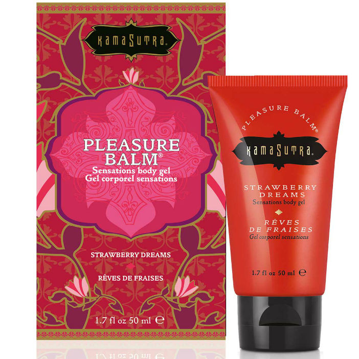 KAMASUTRA - BÁLSAMO ESTIMULANTE DEL PLACER SABOR SUEÑOS DE FRESA 50ML