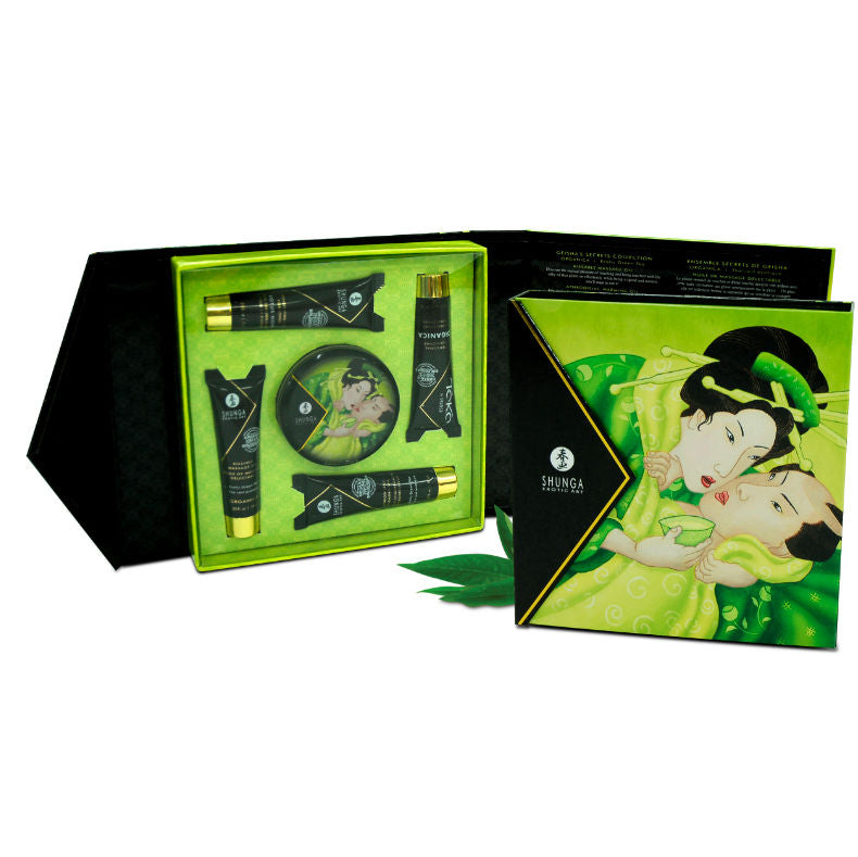 SHUNGA - GEISHA SECRET ORGANIC GREEN TEA KIT