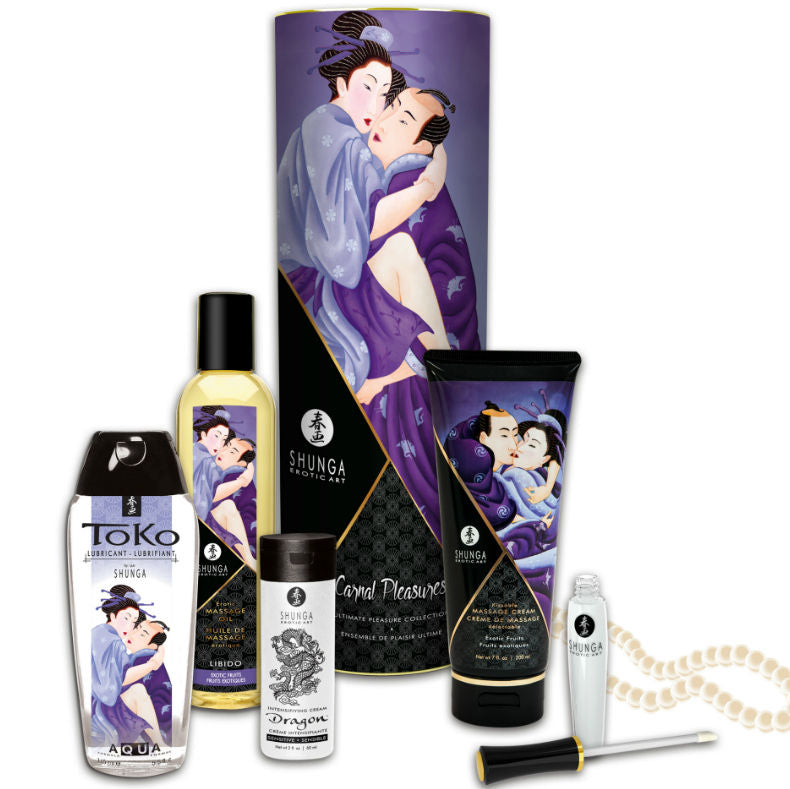 SHUNGA - CARNAL PLEASURES COLLECTION KIT