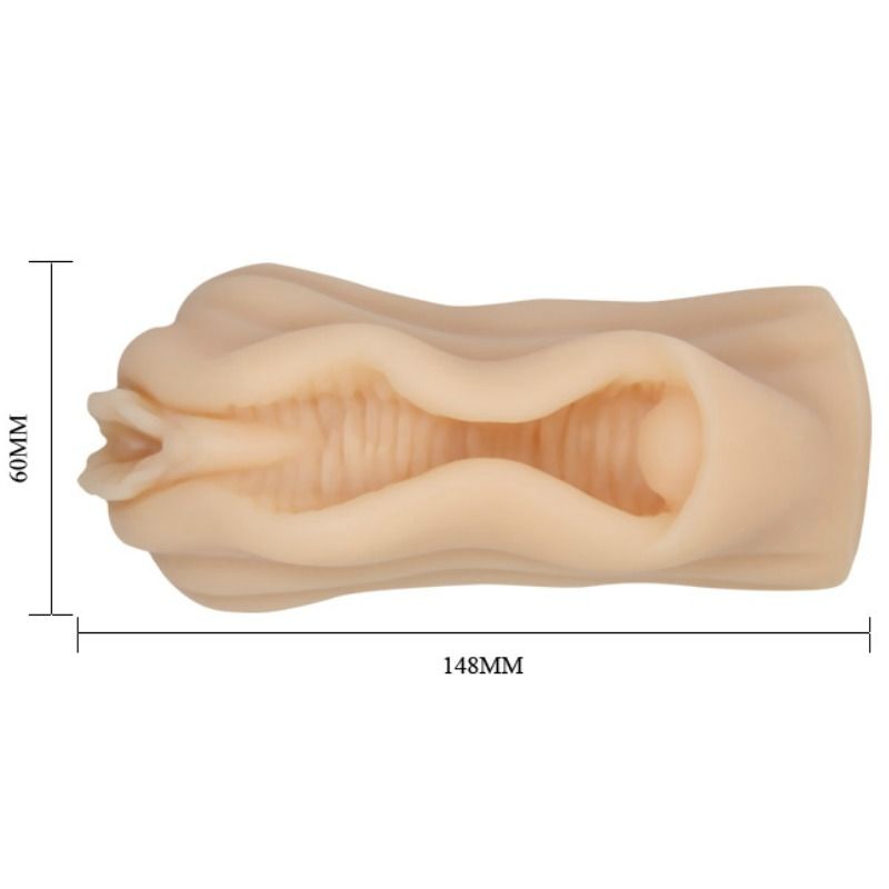 BAILE - MINI MASTURBATOR MALE VAGINA LIPS DESIGN