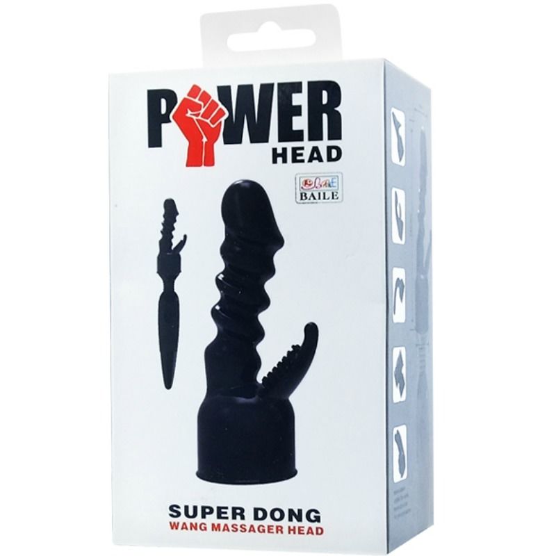 BAILE - TÊTE INTERCHANGEABLE POWER HEAD POUR LA STIMULATION INTERNE ET DU CLITORIS