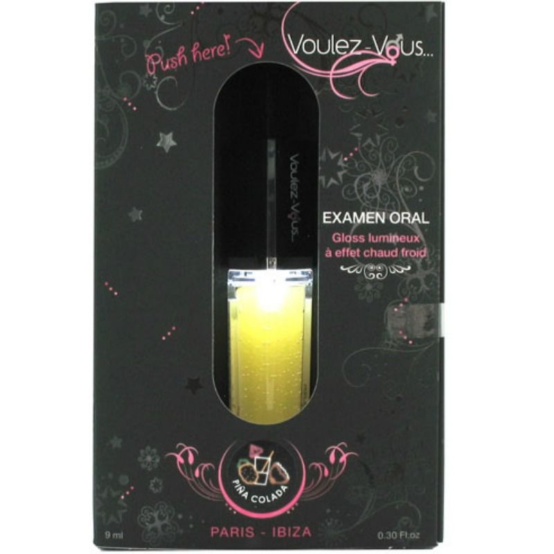 VOULEZ-VOUS - LIGHT SHINE WITH HOT COLD EFFECT - PIÑA COLADA 10 ML