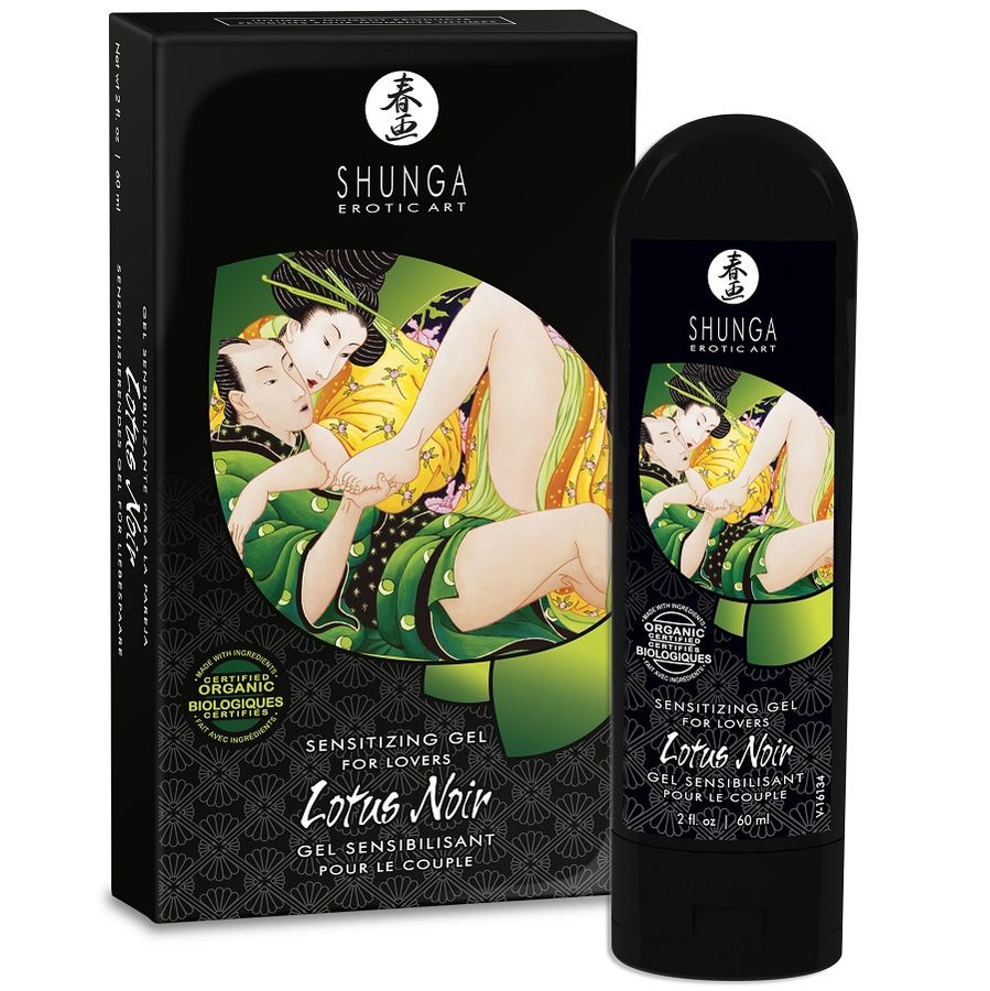 SHUNGA - CREMA SENSIBILIZANTE DE LOTO NEGRO 60 ML