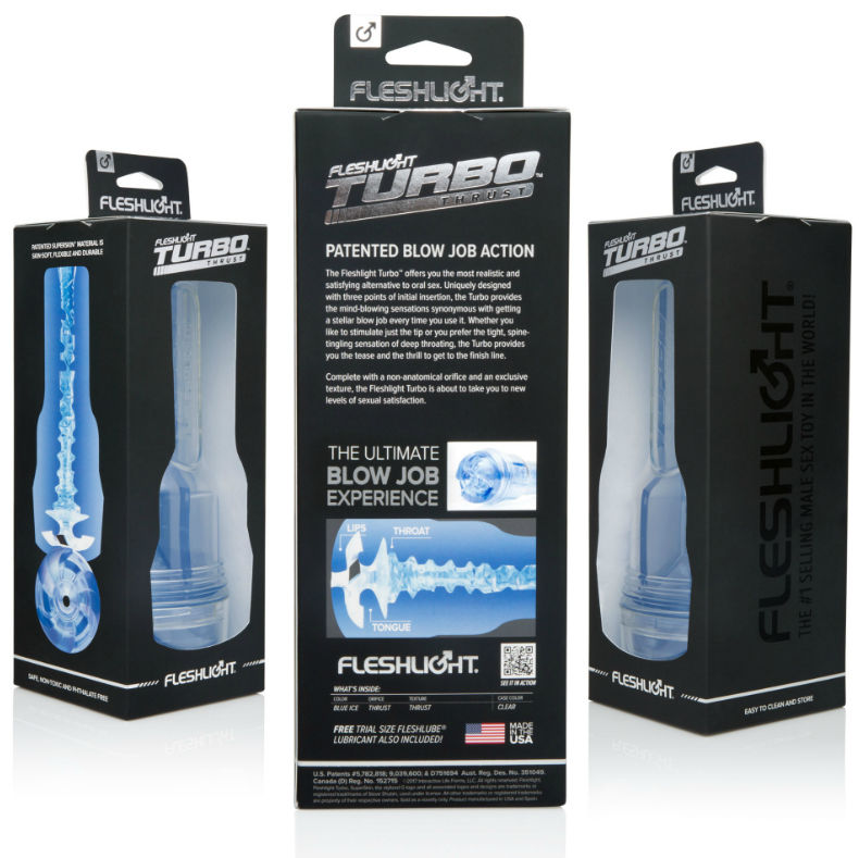 FLESHLIGHT - TURBO THRUST ICE BLUE